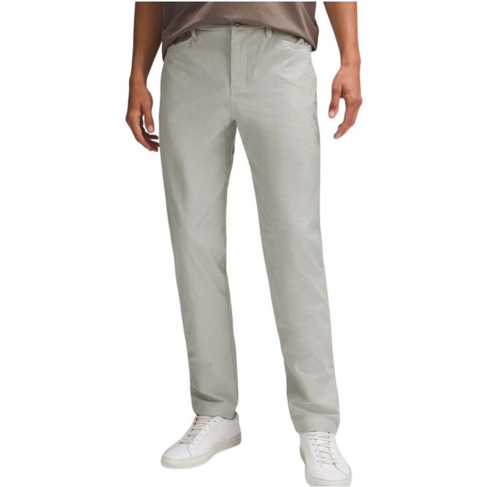 Lululemon Men’s ABC Pant Classic Utilitech Resistant LM5AQIS Size 32 Gray‎